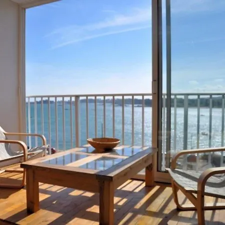 Appartement Duplex Avec Terrasse, Vue Mer, Plages A 100M, Tregastel - Fr-1-368-224